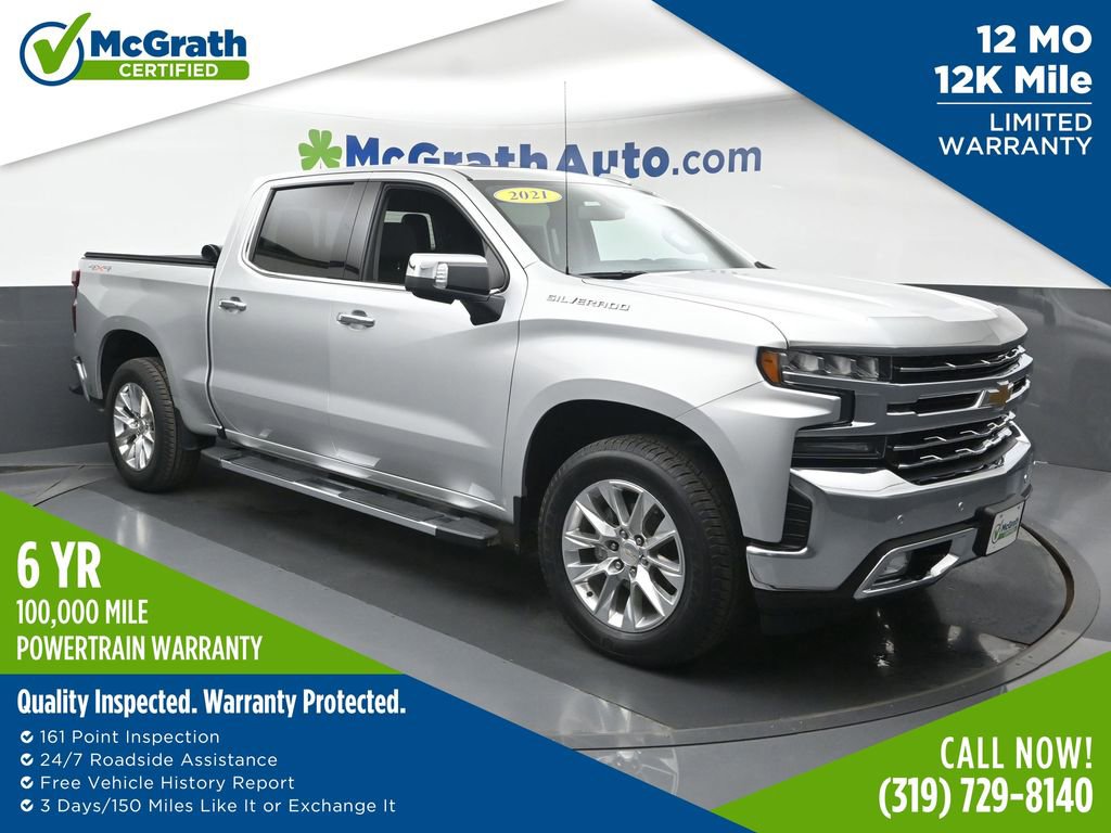 Used 2021 Chevrolet Silverado 1500 LTZ w/ LTZ Premium Package