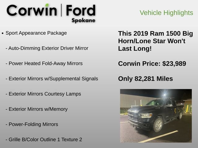 Used 2019 RAM 1500 Big Horn image 6