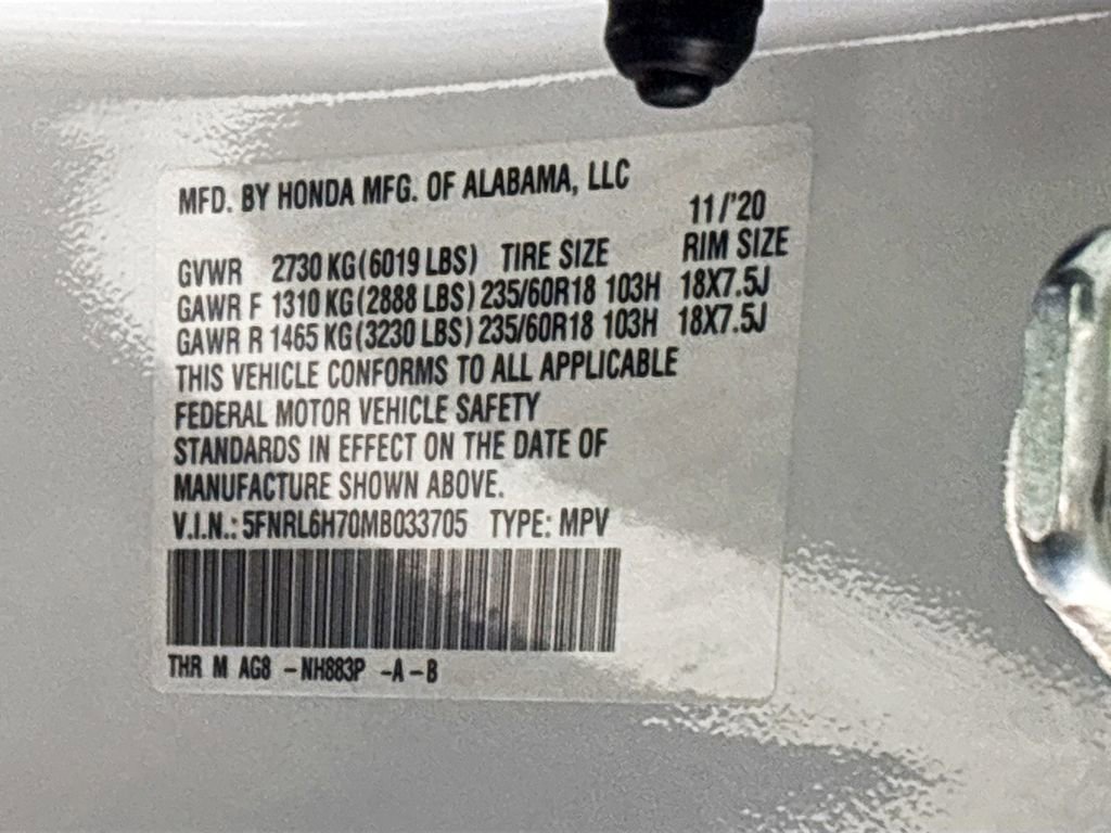 Used 2021 Honda Odyssey EX-L image 24