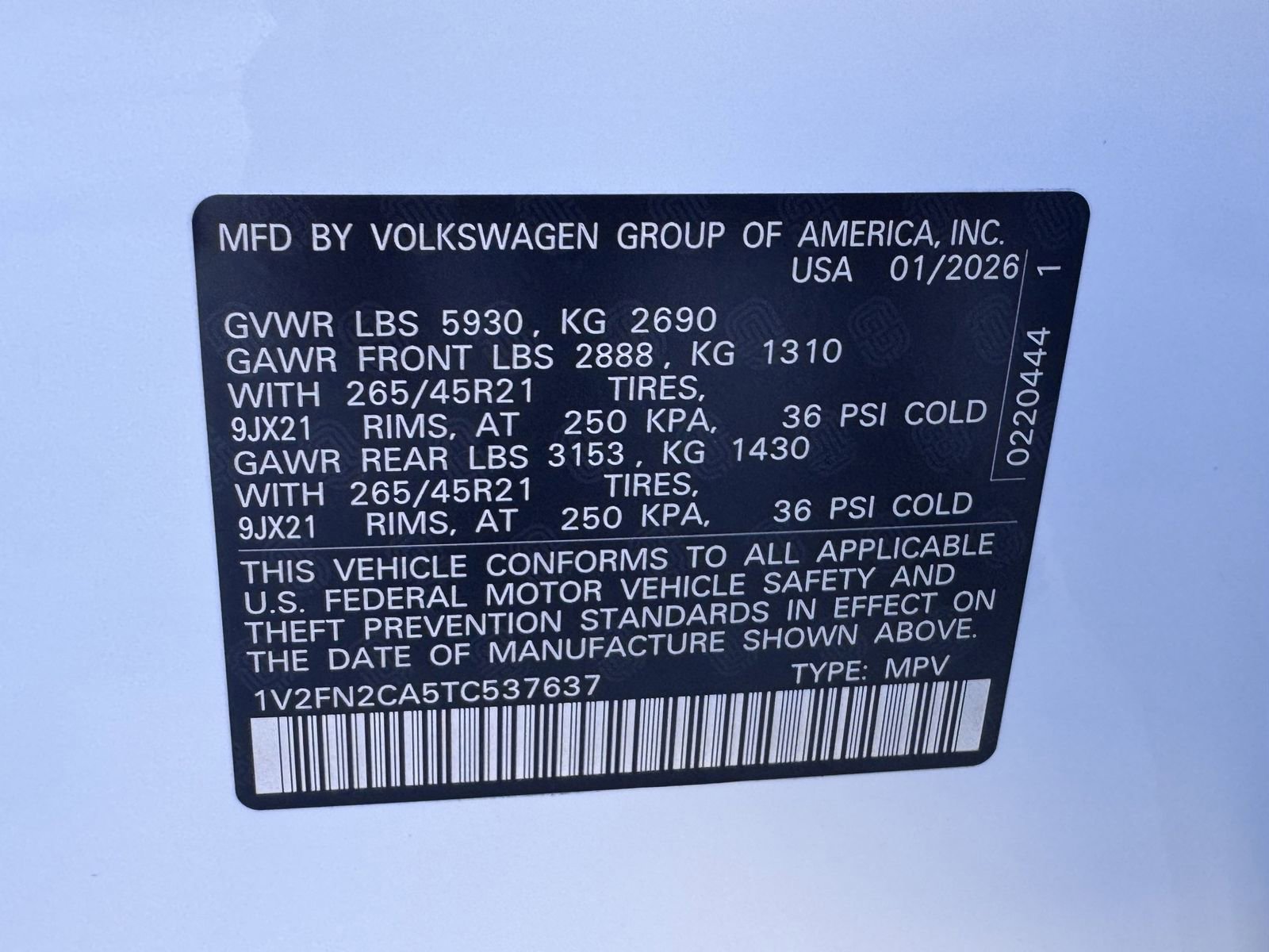 New 2026 Volkswagen Atlas SEL Premium R-Line image 30