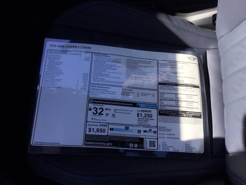New 2026 MINI Cooper S image 33