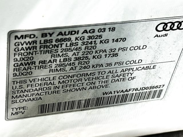 Used 2018 Audi Q7 3.0T Prestige image 49