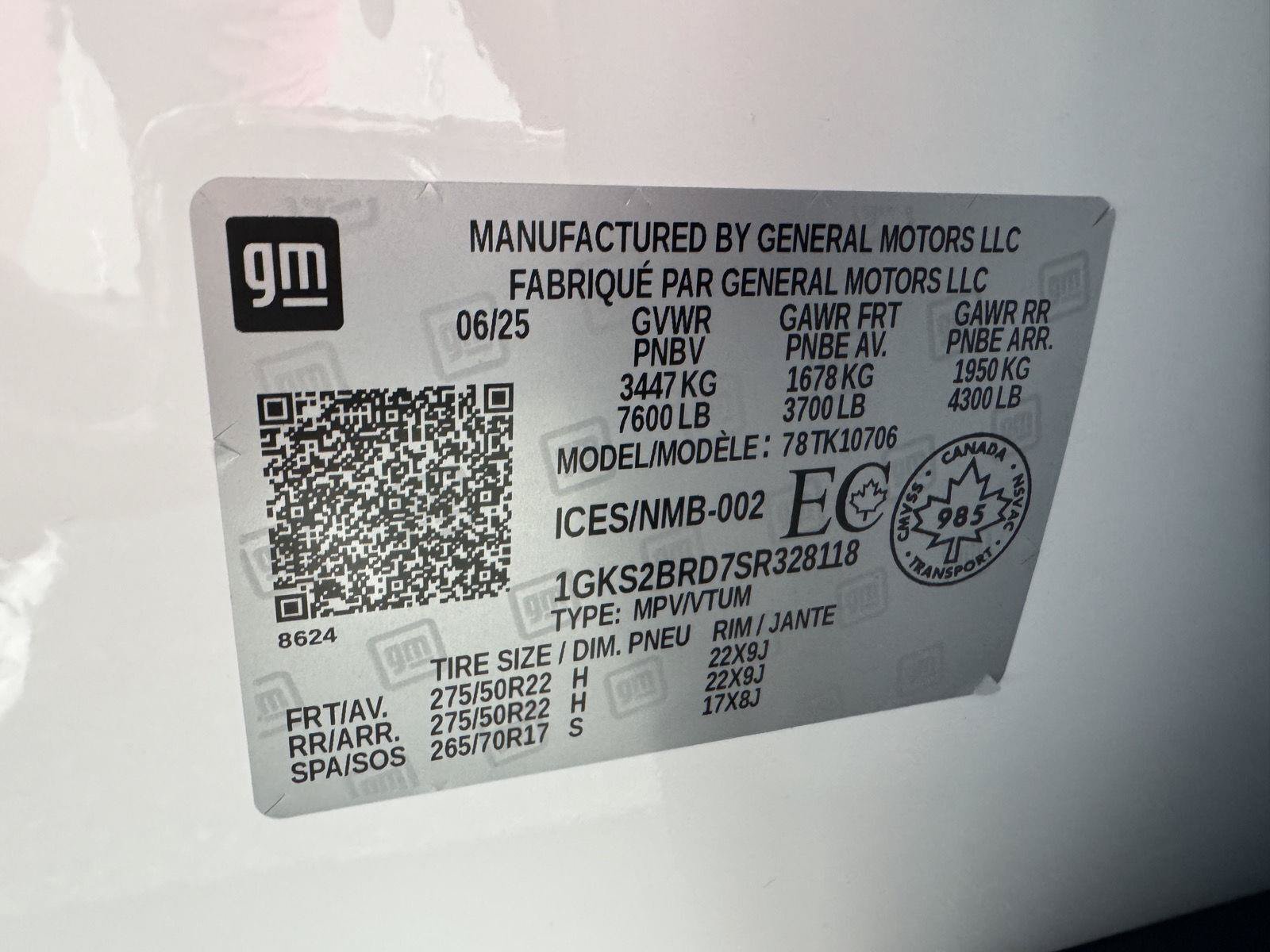 Used 2025 GMC Yukon Elevation w/ LPO, Floor Liner Package AWD/4WD image 29