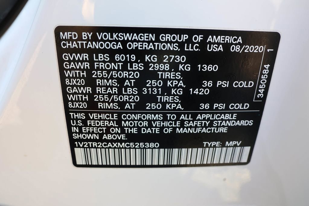 Used 2021 Volkswagen Atlas SEL Premium image 43