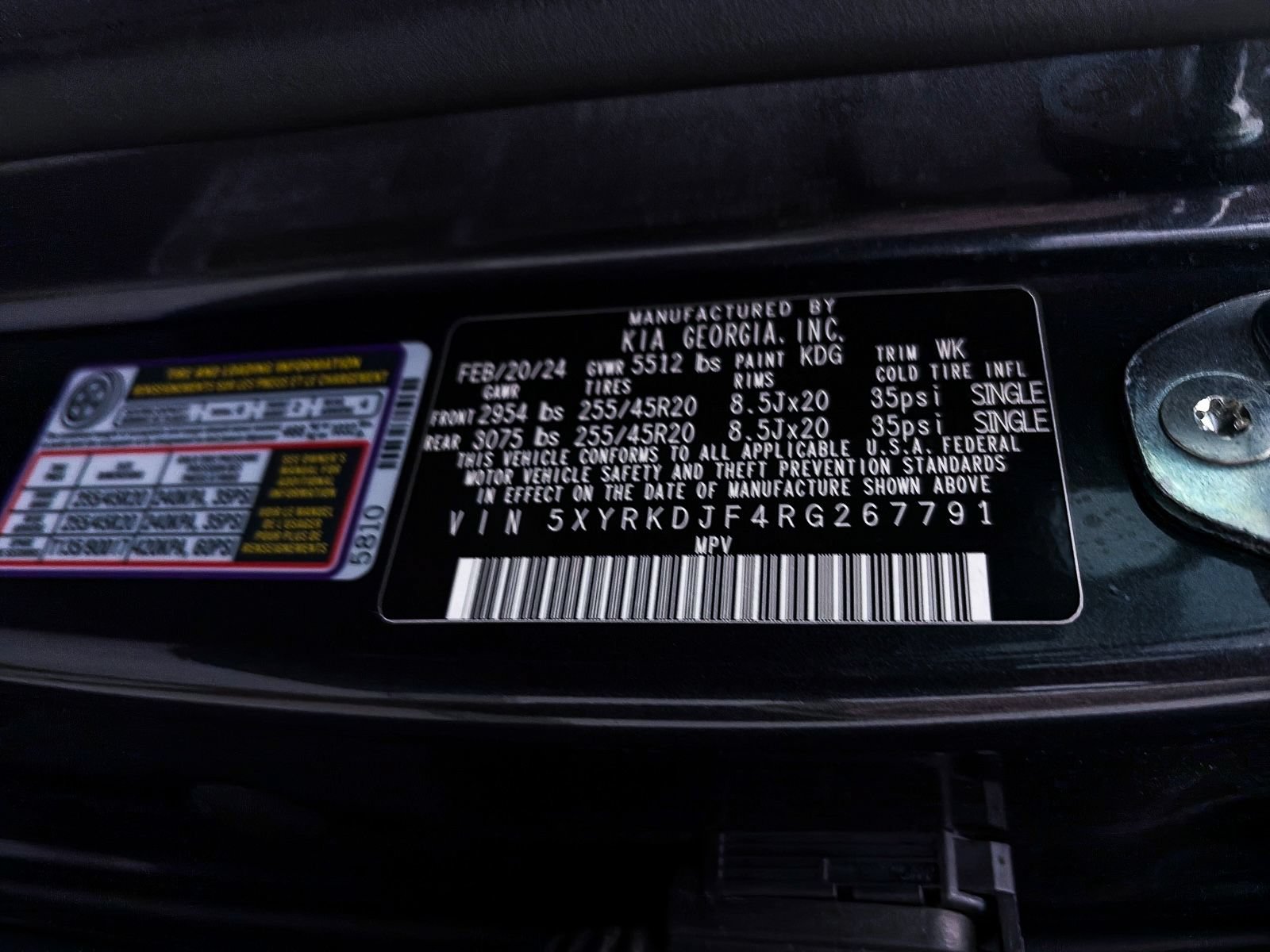 Certified 2024 Kia Sorento SX AWD/4WD image 42