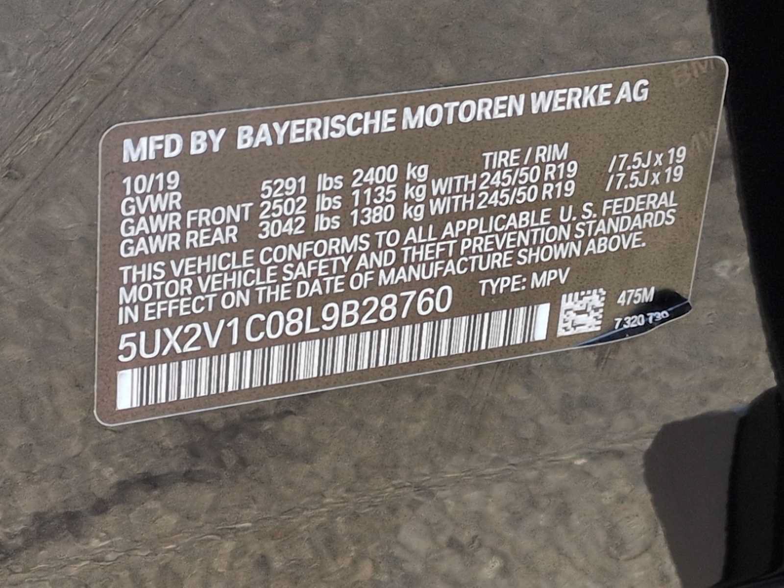 Used 2020 BMW X4 xDrive30i w/ Convenience Package AWD/4WD image 38