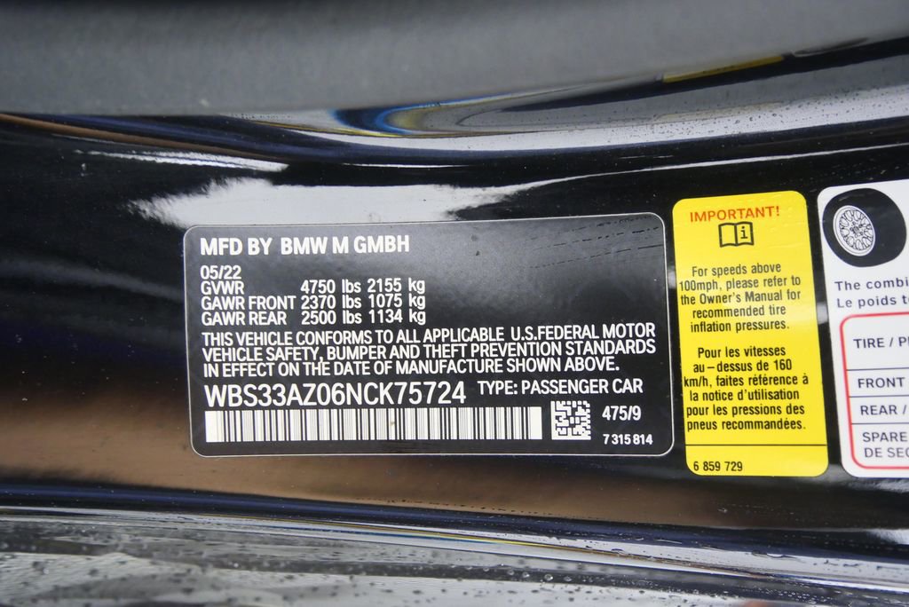 Used 2022 BMW M4 Competition w/ Executive Package RWD image 23