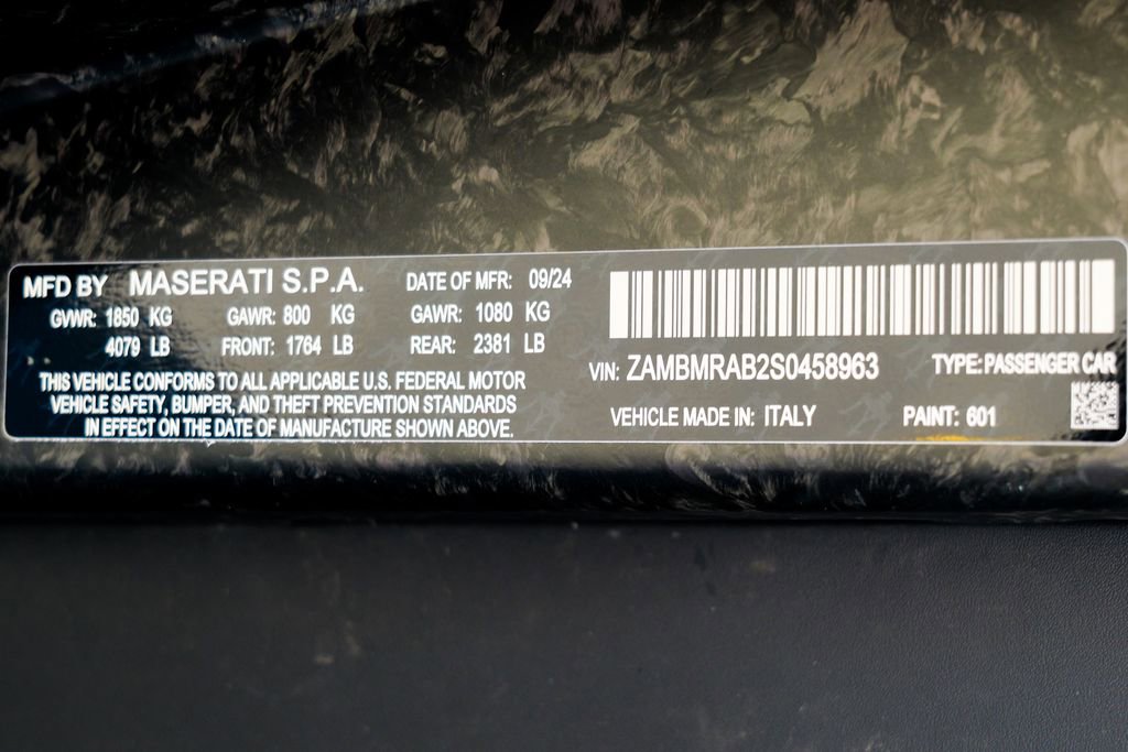 Used 2025 Maserati MC20 Coupe image 59