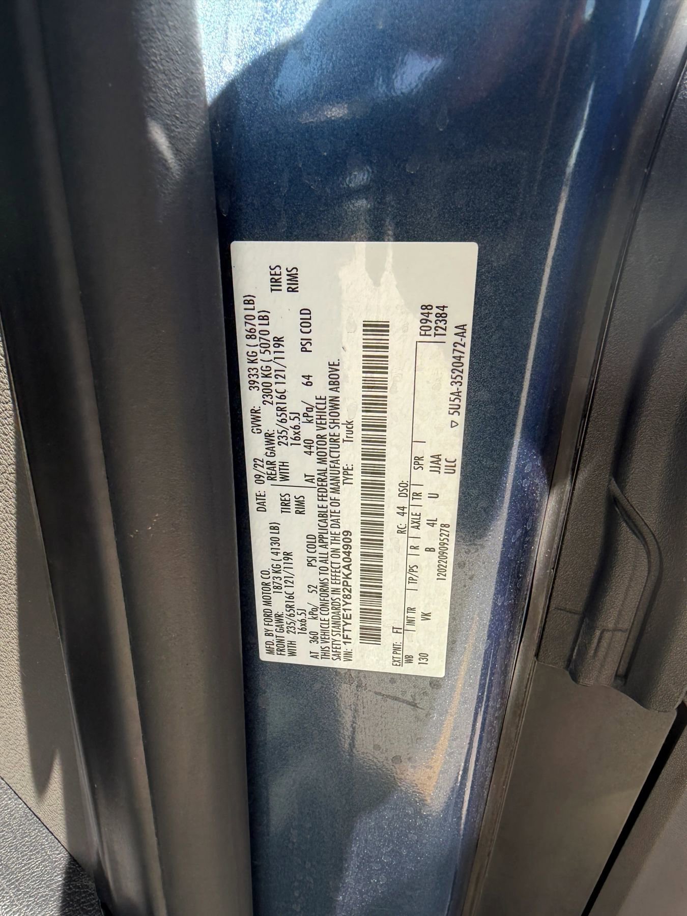 Used 2023 Ford Transit 150 Low Roof RWD image 14