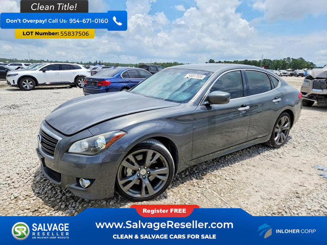 Used 2012 INFINITI M37 w/ Sport Pkg RWD image 1