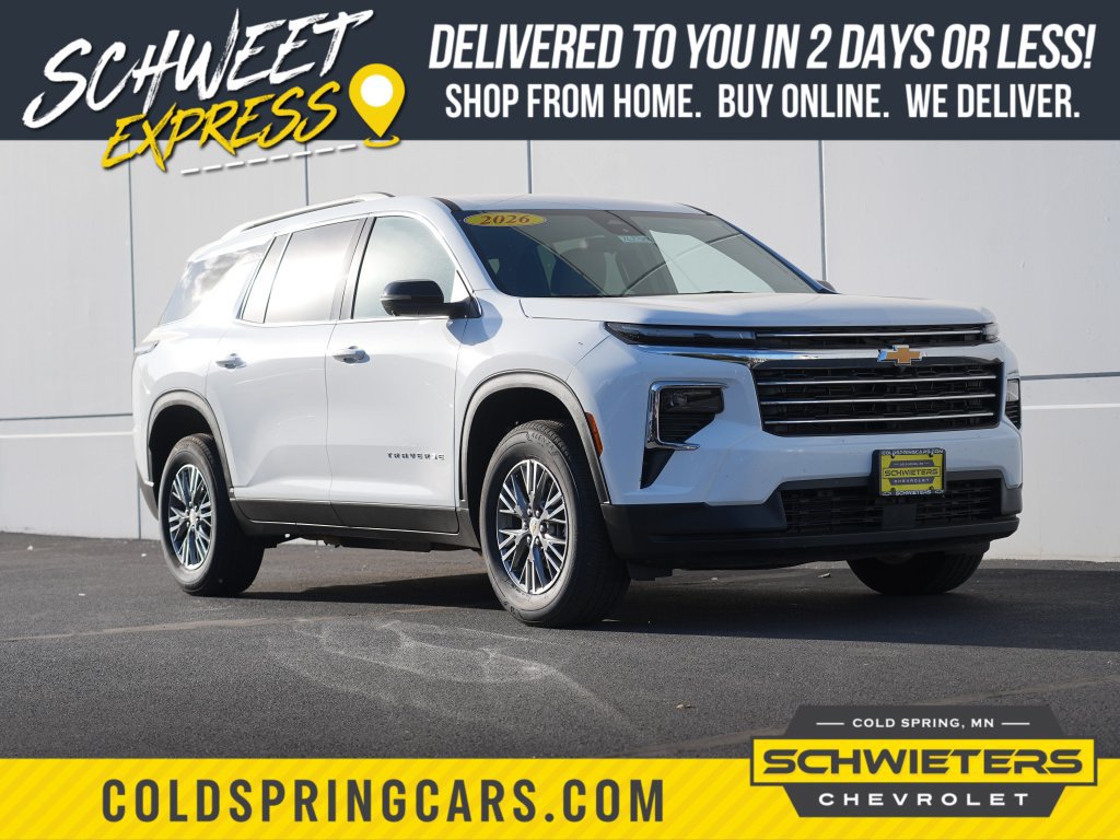 Certified 2026 Chevrolet Traverse LT w/ Driver Confidence Package