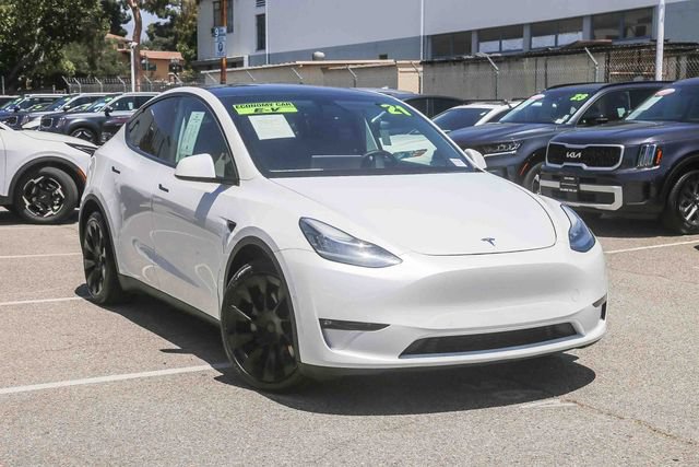 Used 2021 Tesla Model Y Long Range AWD/4WD image 2