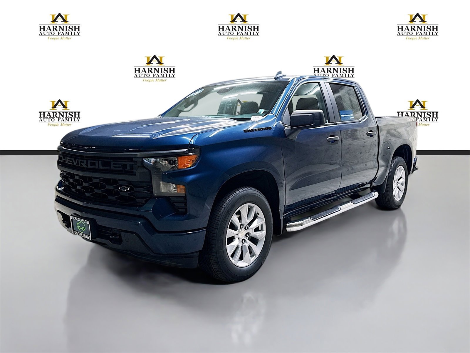 Certified 2022 Chevrolet Silverado 1500 Custom w/ LPO, Dark Essentials Package