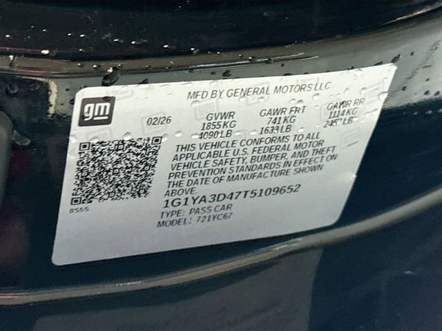 New 2026 Chevrolet Corvette Stingray Convertible w/ Battery Protection Package image 30