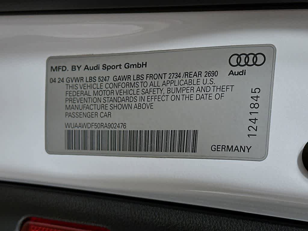 Used 2024 Audi RS 5 Sportback AWD/4WD image 22