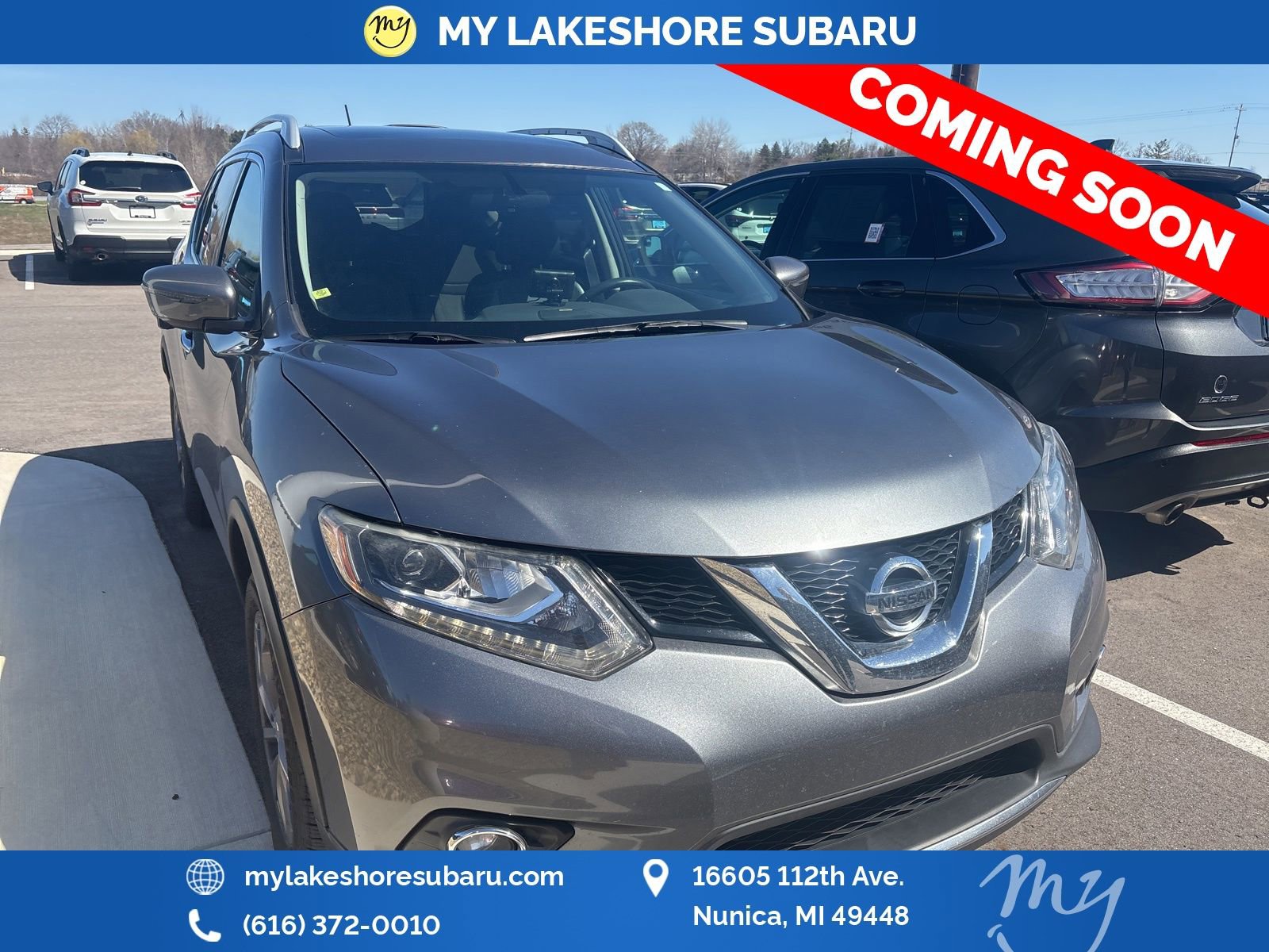 Used 2016 Nissan Rogue SL w/ SL Premium Package image 1