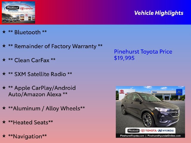 Used 2022 Buick Encore GX Select w/ Advanced Technology Package FWD image 16