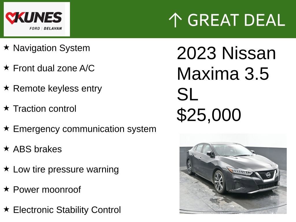 Used 2023 Nissan Maxima SL image 2