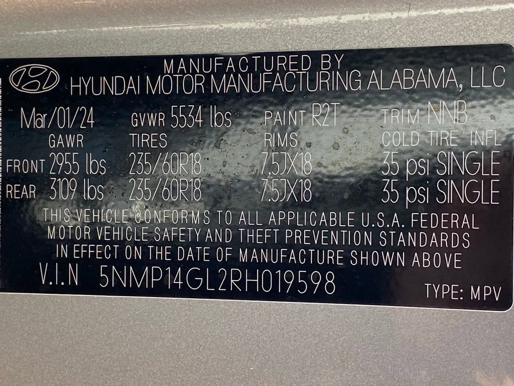 Used 2024 Hyundai Santa Fe SE FWD image 44