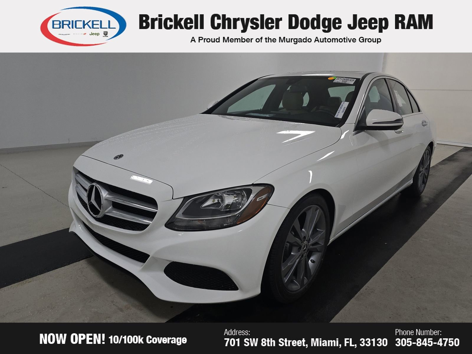 Used 2018 Mercedes-Benz C 300 Sedan w/ Premium Package