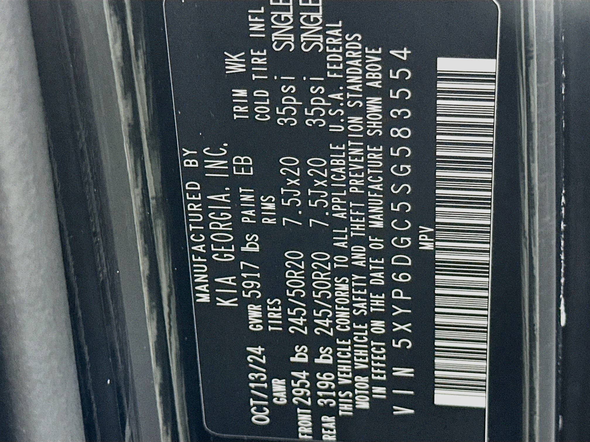 Used 2025 Kia Telluride S AWD/4WD image 12