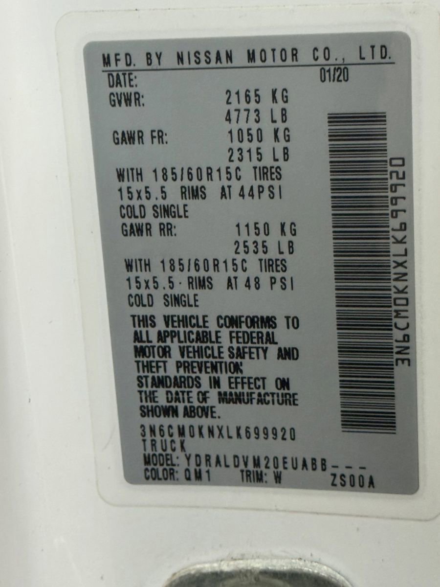 Used 2020 Nissan NV200 S FWD image 36