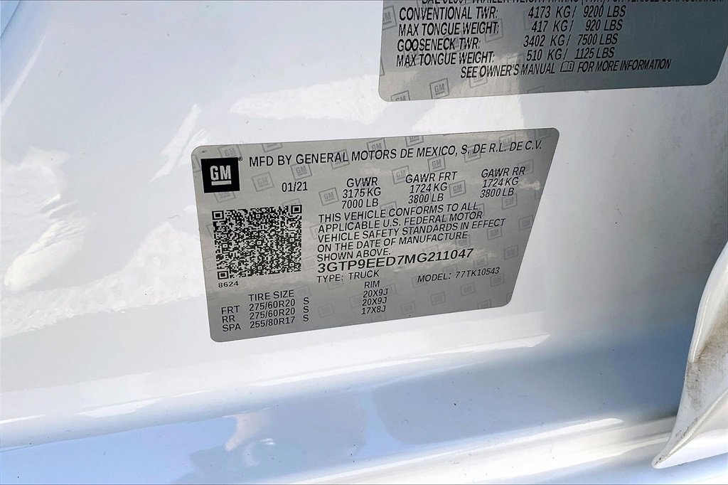 Used 2021 GMC Sierra 1500 AT4 w/ Driver Alert Package I image 19