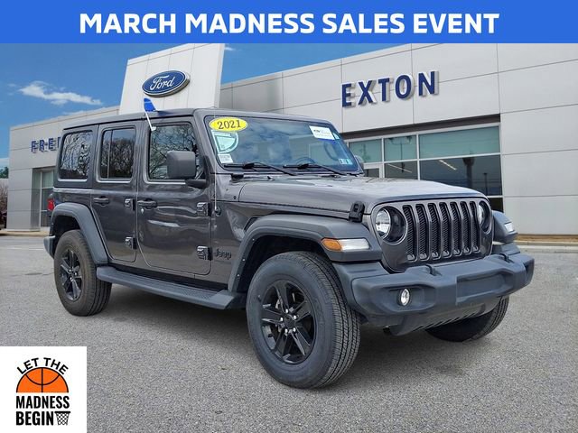 Used 2021 Jeep Wrangler Unlimited Sport w/ Technology Group image 1