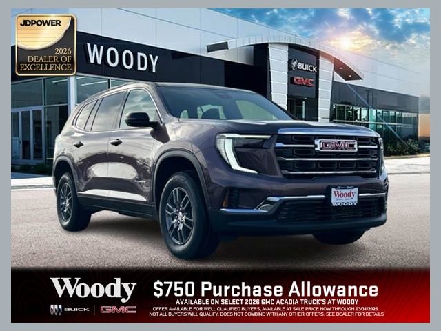 New 2026 GMC Acadia Elevation AWD/4WD image 1