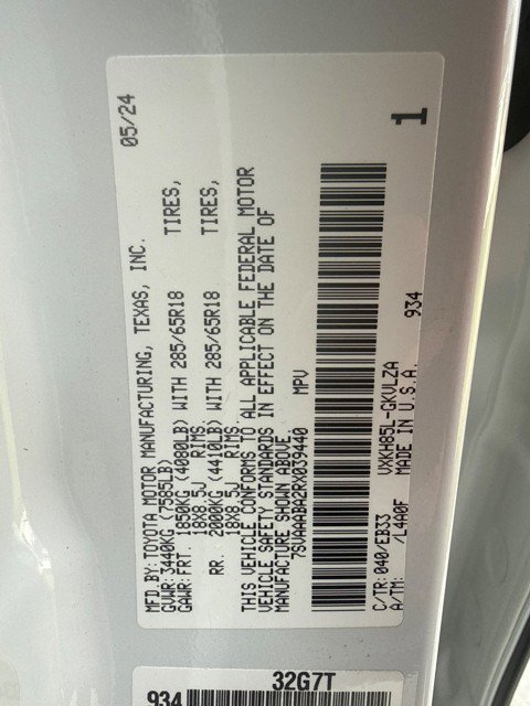 Used 2024 Toyota Sequoia TRD Pro
