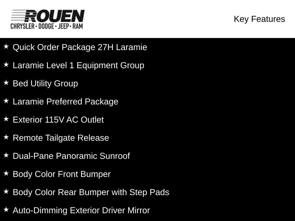 Used 2026 RAM 1500 Laramie w/ Laramie Preferred Package AWD/4WD image 3