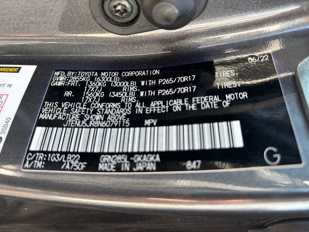 Used 2022 Toyota 4Runner SR5 Premium image 35