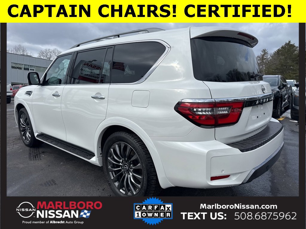 Certified 2024 Nissan Armada Platinum w/ Captain's Chairs Package image 5