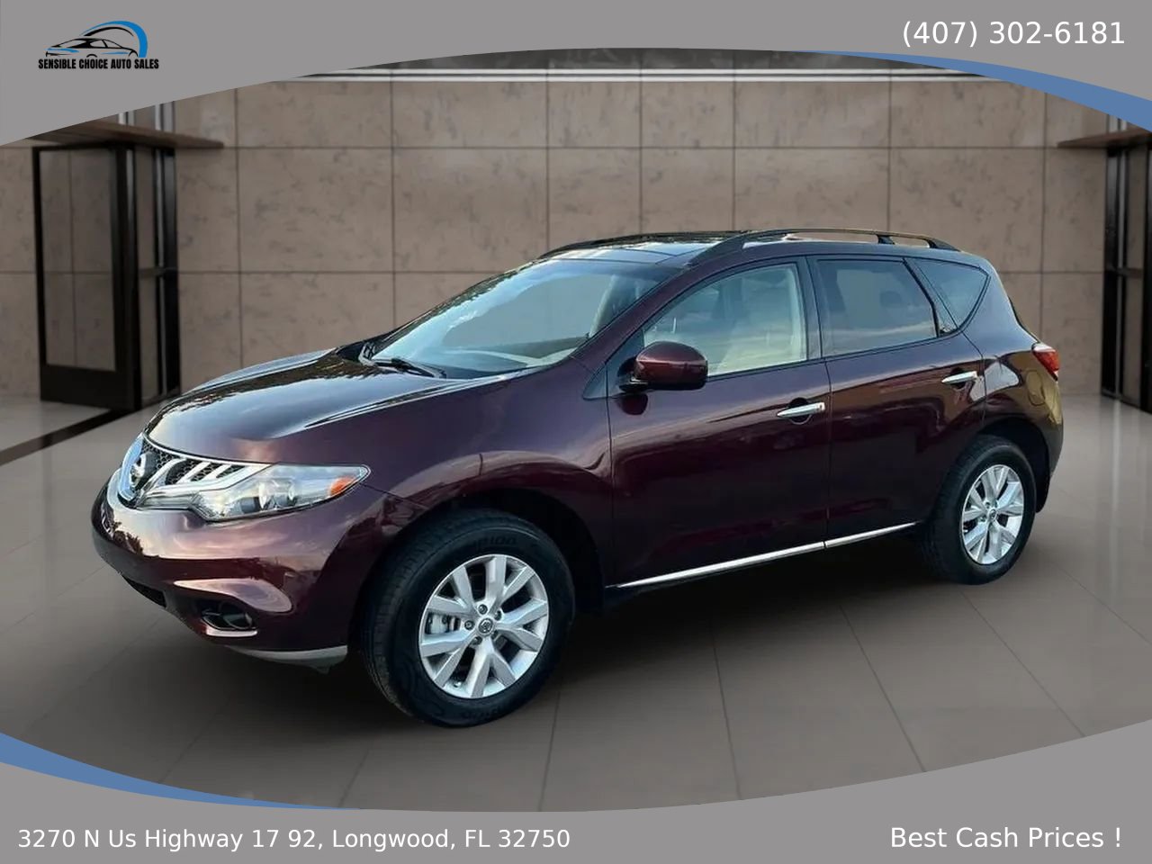 Used 2014 Nissan Murano SL w/ Navigation Package FWD image 1