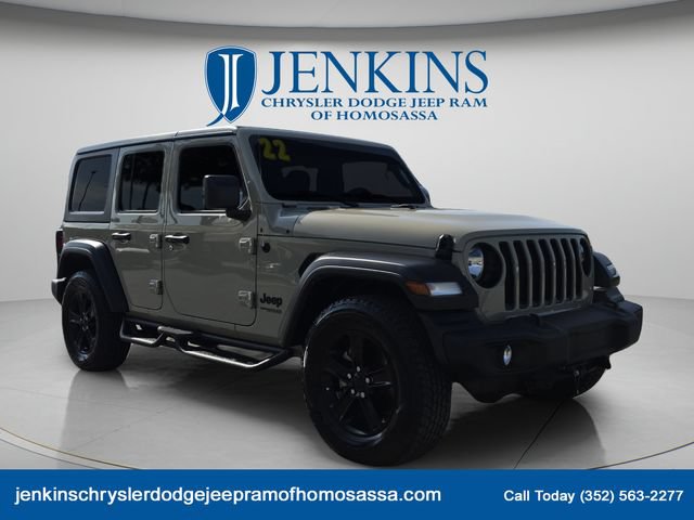 Used 2022 Jeep Wrangler Unlimited Sport AWD/4WD image 1