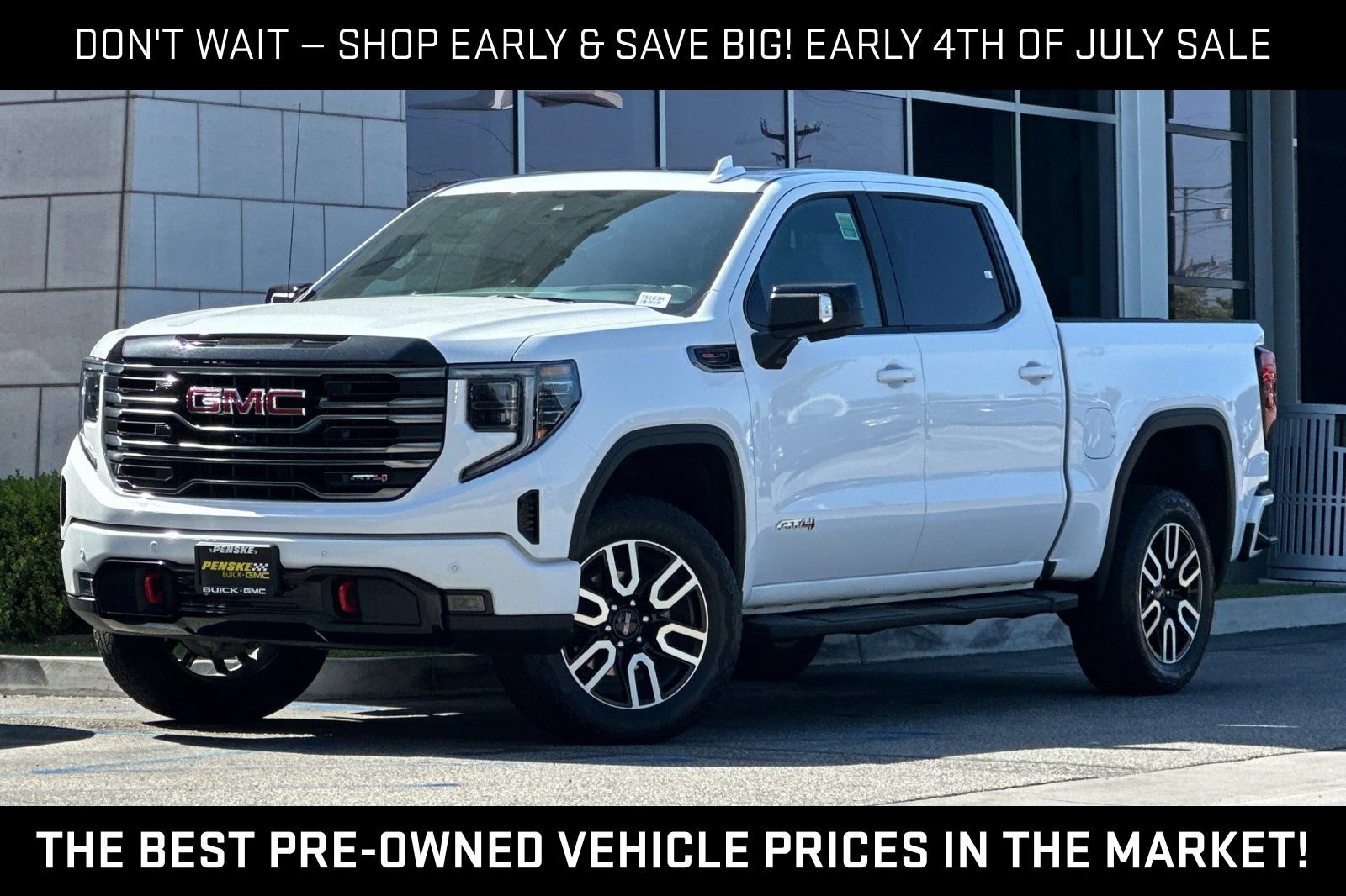 Certified 2025 GMC Sierra 1500 AT4 w/ Technology Package AWD/4WD image 8