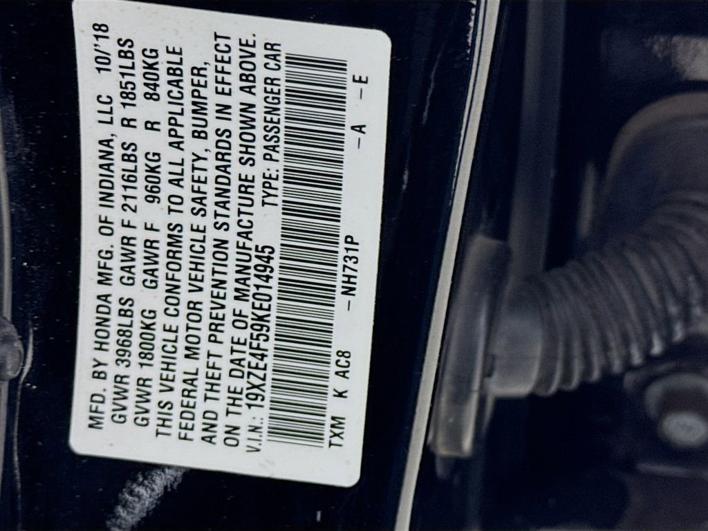 Used 2019 Honda Insight EX image 37