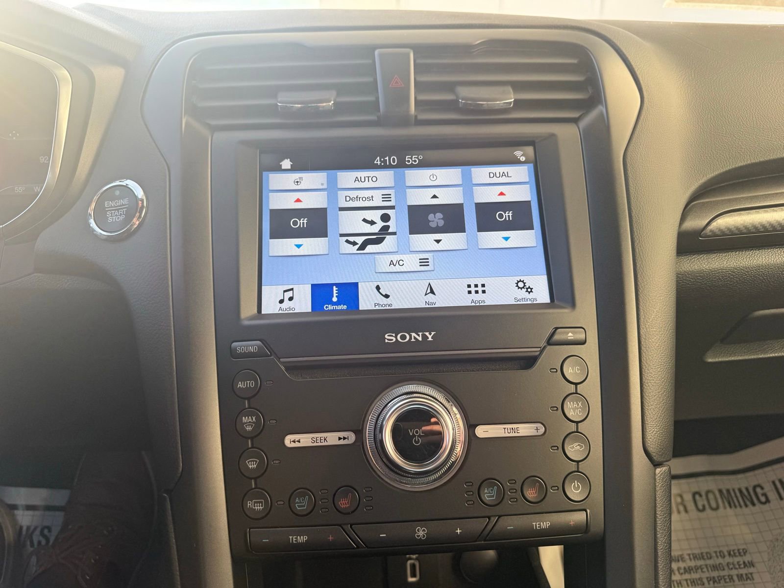Used 2017 Ford Fusion Sport w/ Equipment Group 401A AWD/4WD image 15