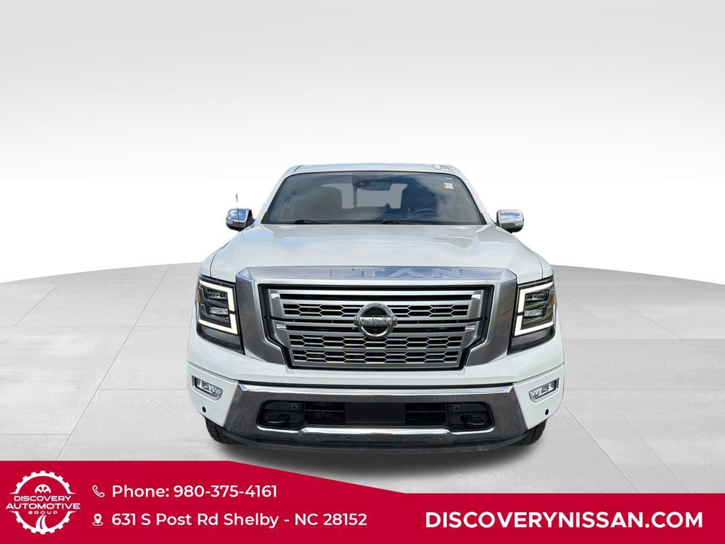 Certified 2021 Nissan Titan Platinum Reserve w/ Off Road Protection Package AWD/4WD image 2