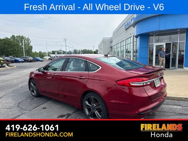 Used 2018 Ford Fusion Sport w/ Equipment Group 401A AWD/4WD image 10