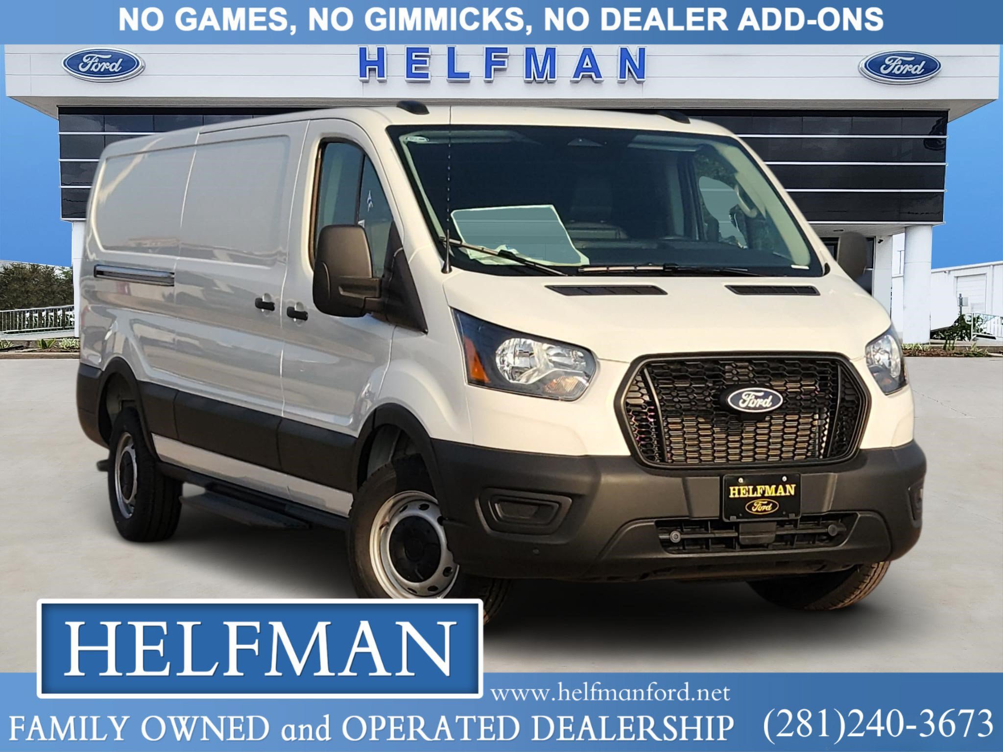 New 2026 Ford Transit 150 Low Roof w/ Load Area Protection Package RWD image 1