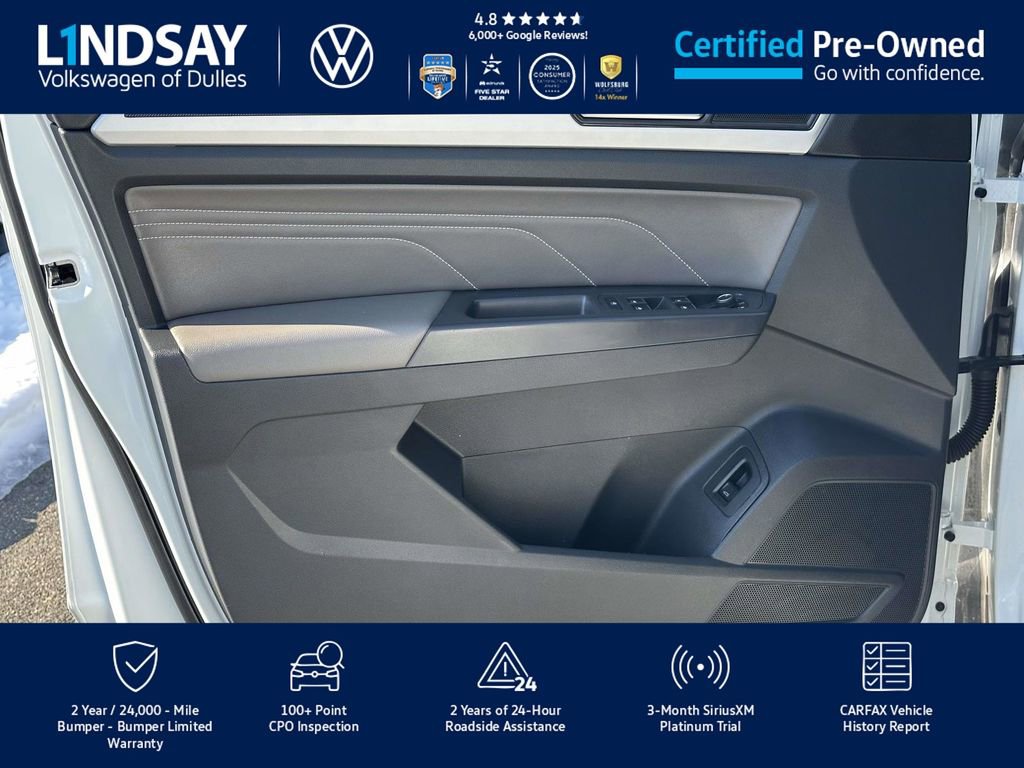Certified 2021 Volkswagen Atlas Cross Sport SE w/ Panoramic Sunroof Package image 9