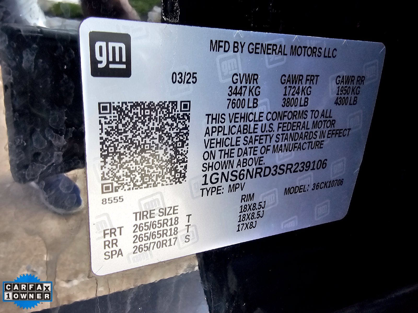 Used 2025 Chevrolet Tahoe LT AWD/4WD image 13