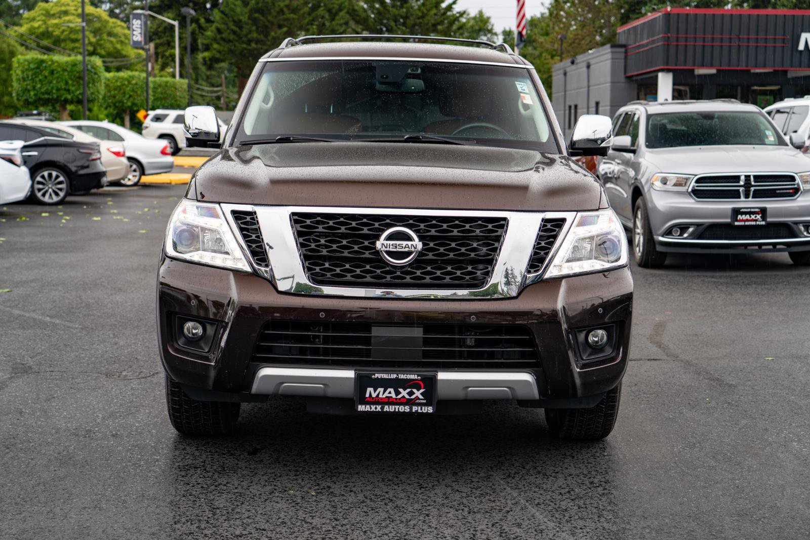 Used 2017 Nissan Armada Platinum w/ Captain Seat Package AWD/4WD image 3