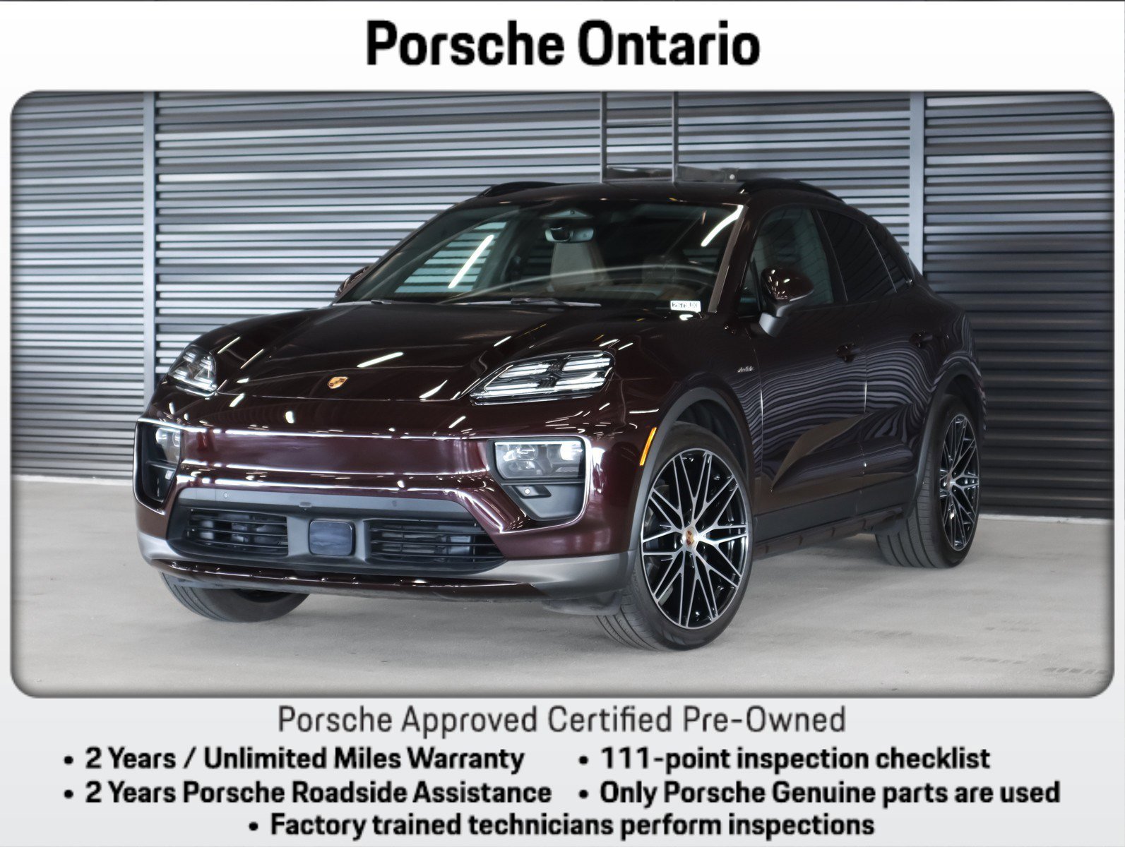 Used 2025 Porsche Macan Electric w/ Premium Package
