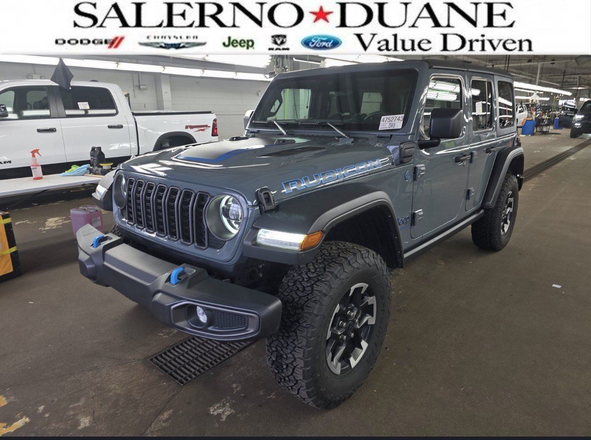 Certified 2024 Jeep Wrangler Unlimited Rubicon 4xe w/ Safety Group