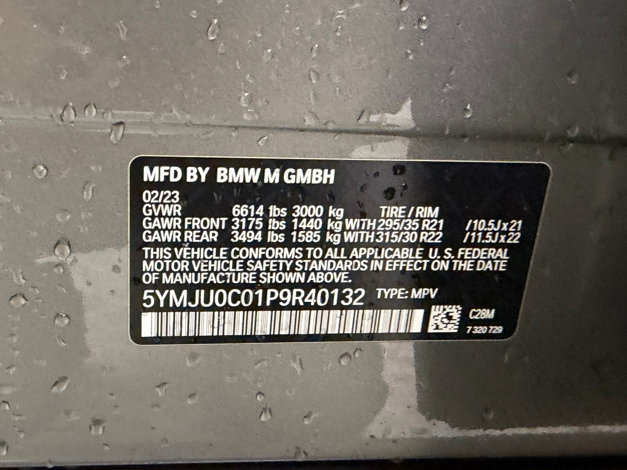 Certified 2023 BMW X5 M w/ Competition Package AWD/4WD image 12