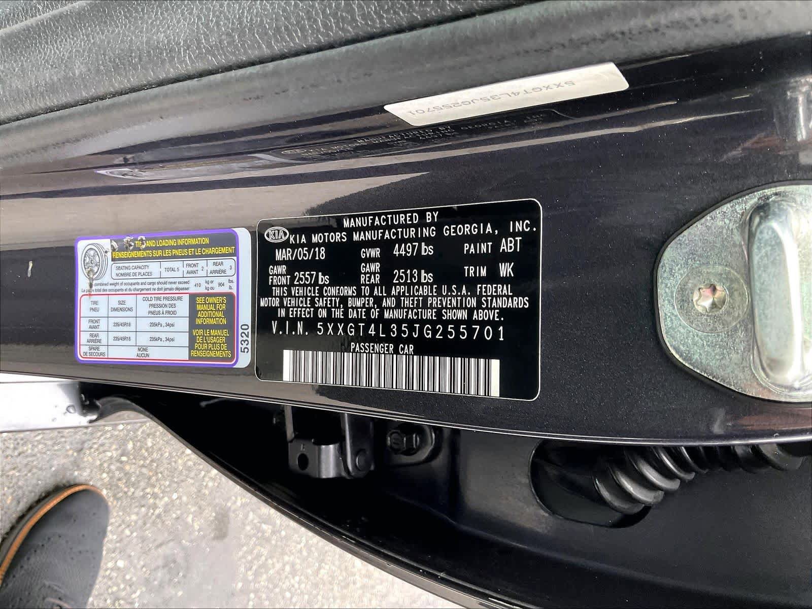 Used 2018 Kia Optima S w/ Option Group 020 image 32
