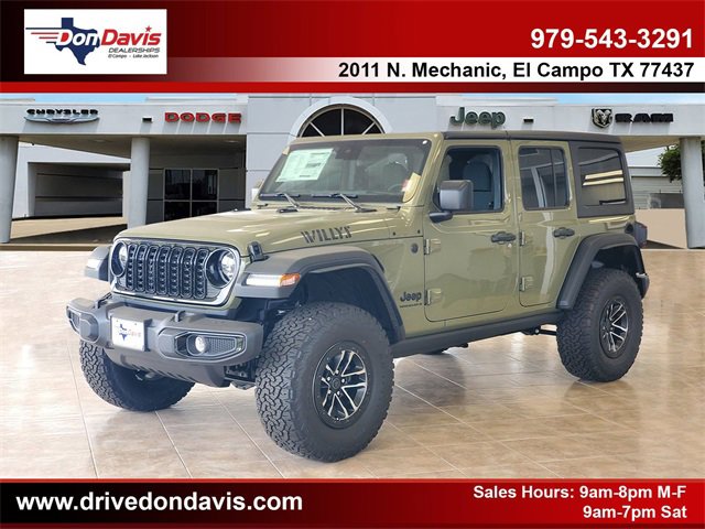 New 2025 Jeep Wrangler Willys