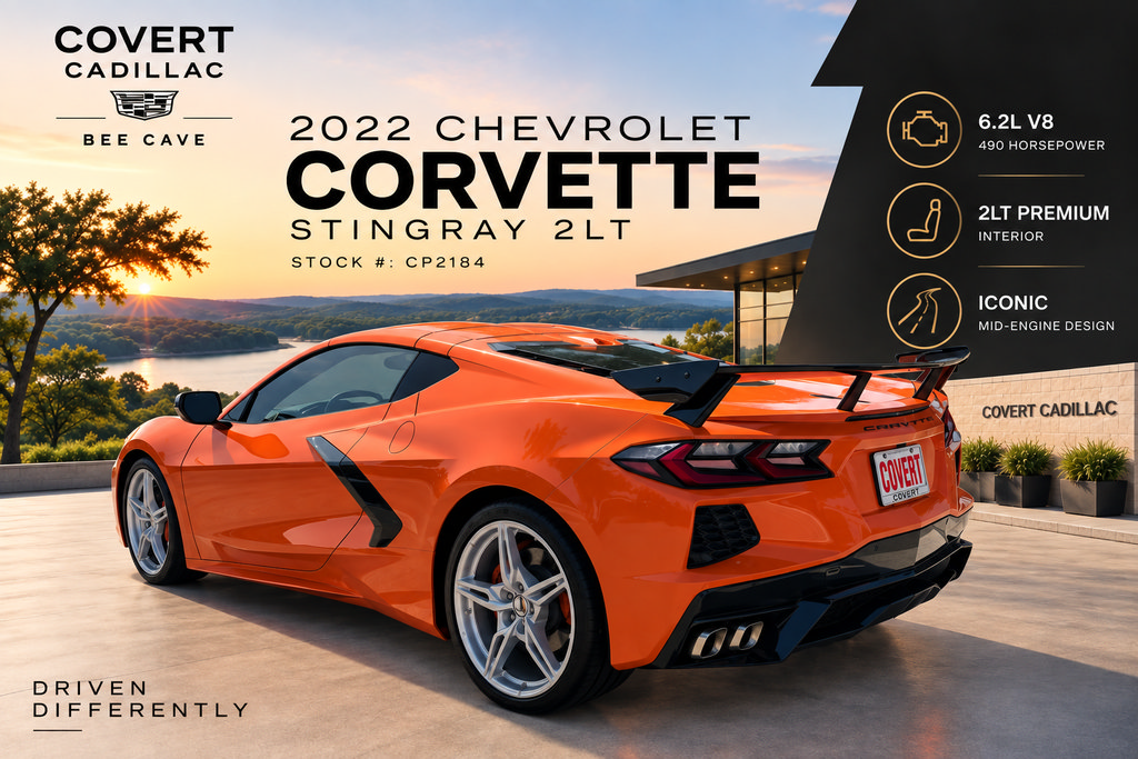 Used 2022 Chevrolet Corvette Stingray Preferred Cpe w/ 2LT RWD image 3